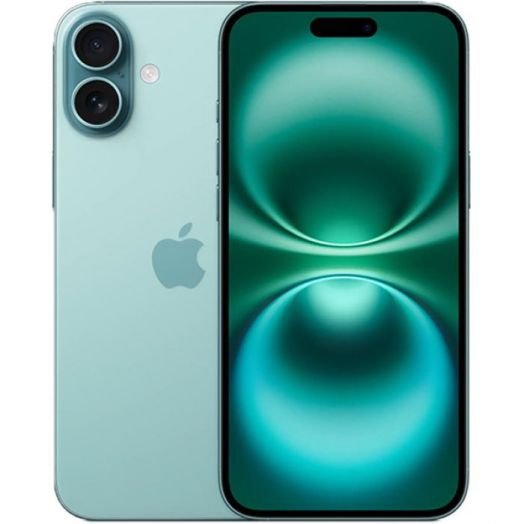 Apple iPhone 16, 128 ГБ, бирюзовый, eSIM