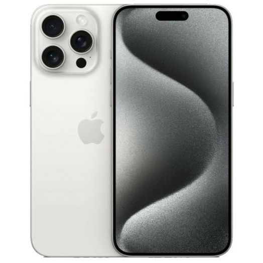 Apple iPhone 15 Pro Max 512 ГБ, белый титан, eSIM