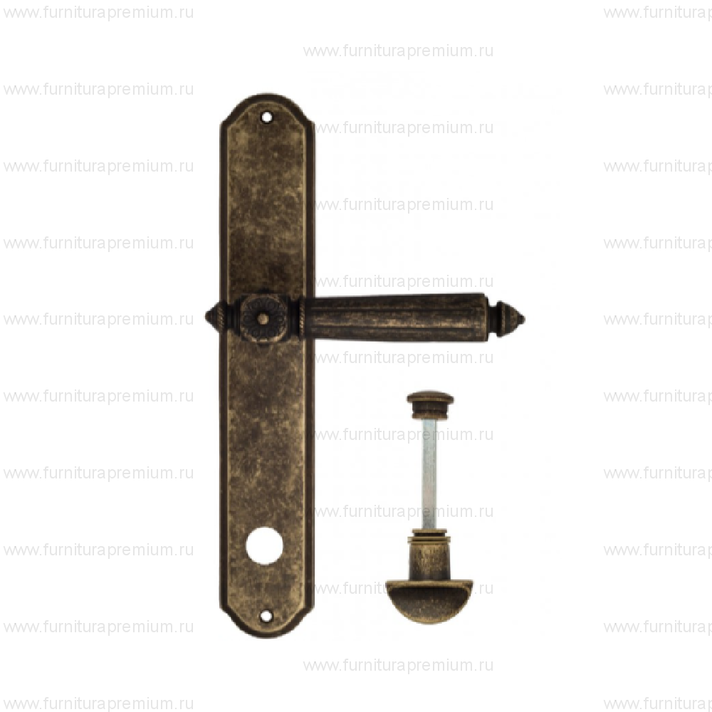 Ручка на планке Venezia Castello PL02 WC-2
