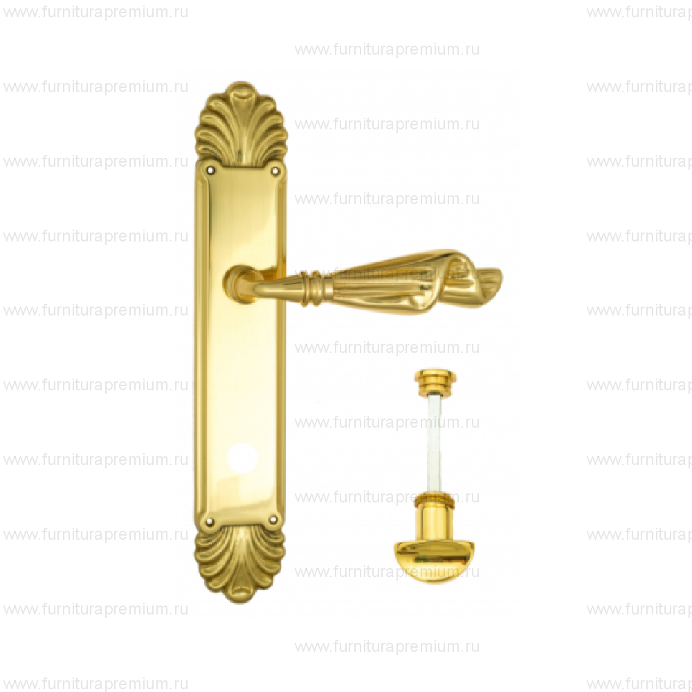 Ручка на планке Venezia Opera PL87 WC-2