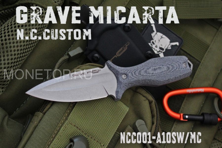 Нож Grave Micarta от NCCustom