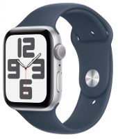 Часы Apple watch SE2 44 (2024) Silver Al.Denim SB M/L (MXER3)