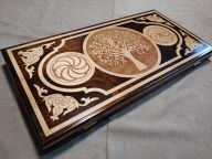 Нарды "Дерево жизни" большие 60