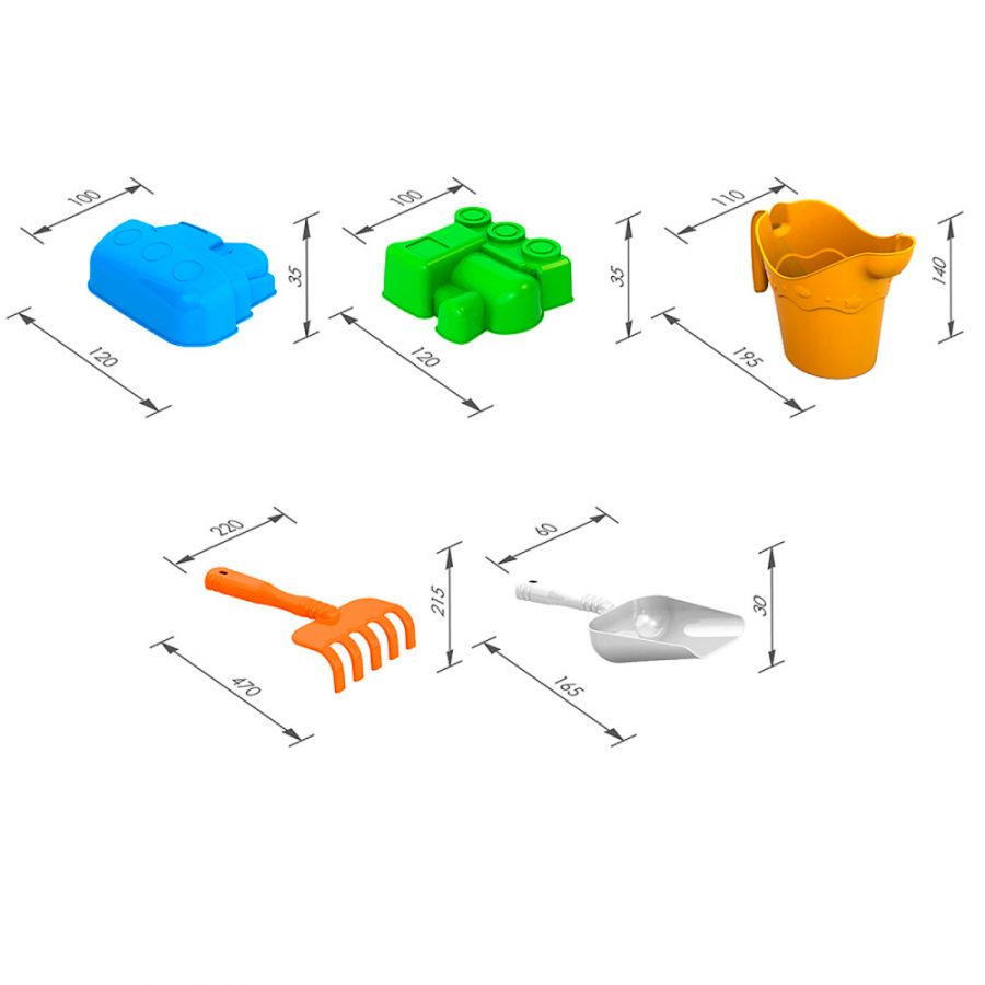 Набор для песка №139