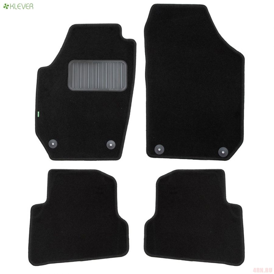 Коврики в салон Klever Standard SKODA Fabia Combi 2007-2010, 2010-2014, ун., 4 шт. (текстиль) KLEVER02451401210KH Klever