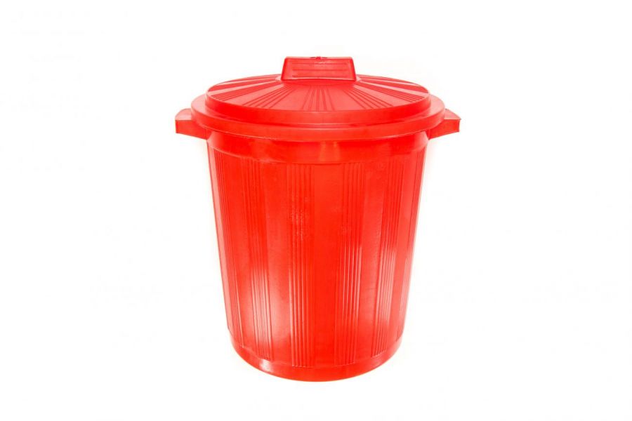 Конт.д/хр отх. Стандартная (в разборе) класс В (красный) объем 12 л ( круглый , без педали )