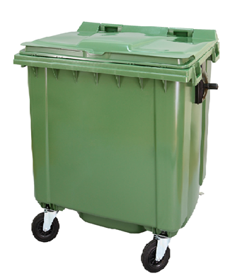 Конт.д/хр отх. Стандартная (в разборе) класс А (зеленый) объем 660 л ( квадр./прямоуг. , без педали