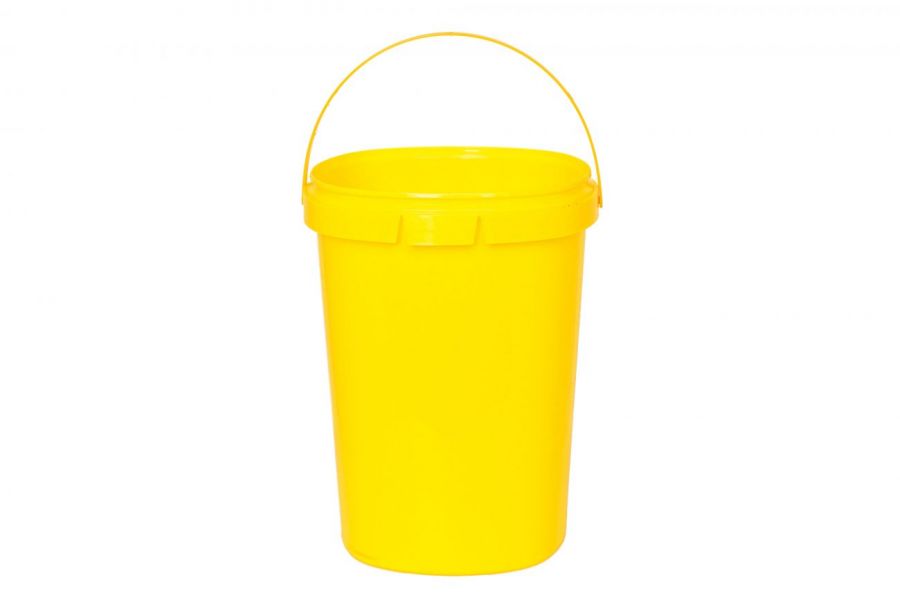 Контейнер д/орган. отх. organic box класс Б (желтый) объем 6л( квадр./прямоуг. ) 243мм