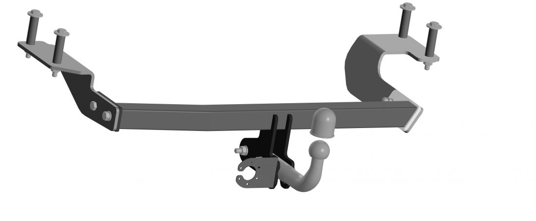 Фаркоп Haval M6 2021-, Haval H6 2013-2020 крепление шара на двух болтах