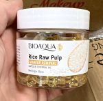 BIOAQUA Rice Raw Pulp Capsule Essential Oil makeup removal  Эссенция для лица (омолаживающая), 35 шт