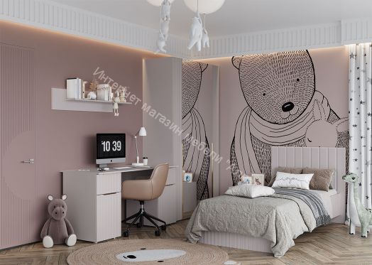 Стол письменный "Тефия" (левое исполнение)