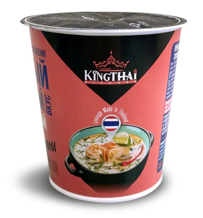 KINNGTHAI KITCHEN Крем-суп "Сливочный Том Ям"  т/с 35г