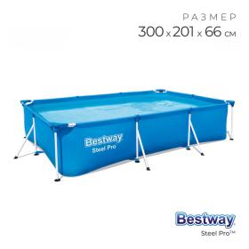 Бассейн каркасный Bestway Steel Pro, 300?201?66 см, 56404