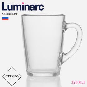 Кружка Luminarc «С добрым утром», 320 мл, стекло