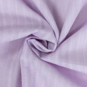 Ткань хлопковая с фактурной выработкой, цвет лавандовый 50х45