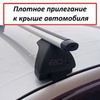 Багажник на крышу Nissan Almera Classic, ЕД, аэродинамические дуги