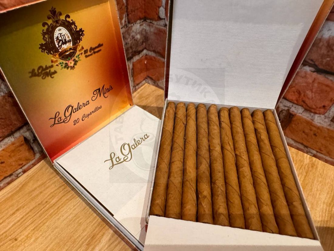 Доминиканские сигариллы La Galera Connecticut Minis - 20 шт.