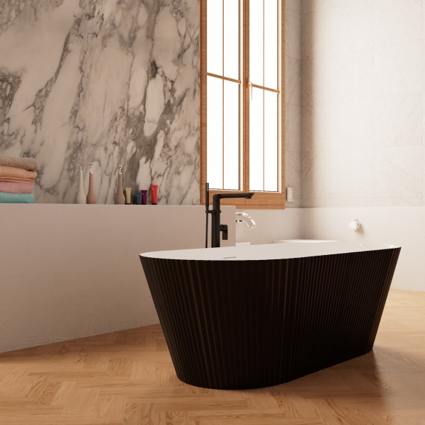 Изображение Ванна Frank F6103 White/Black