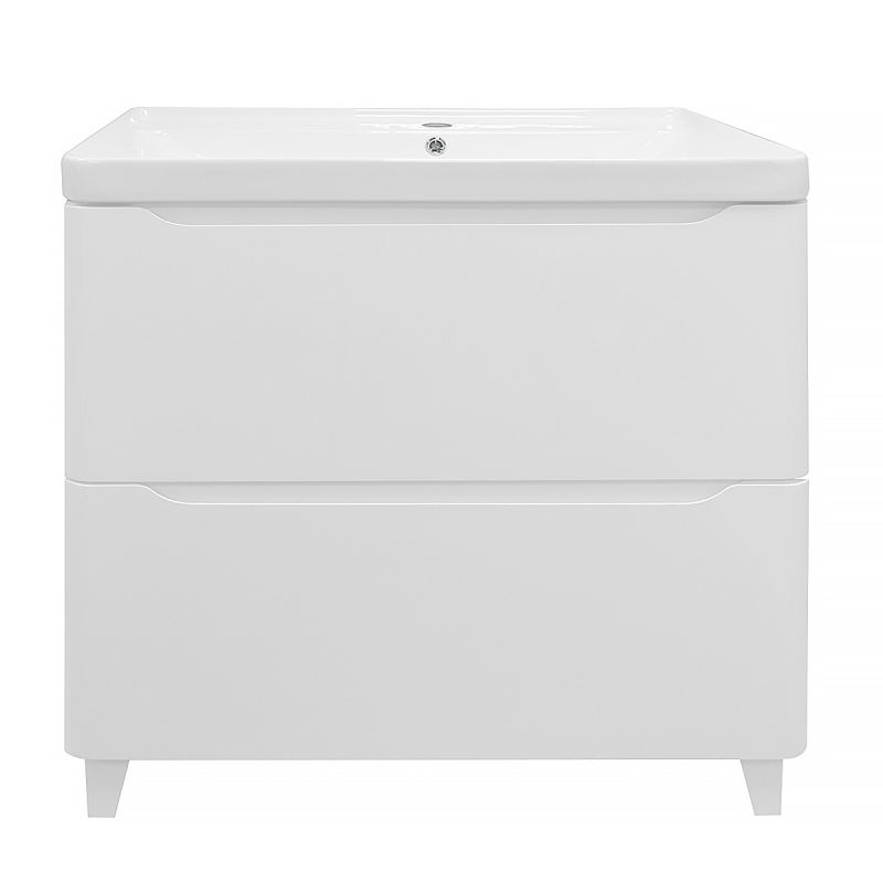 Тумба с умывальником Azario LOTOS 80/2 Н 820х475х835 напольная с раковиной Monte 80 (CS00081987)
