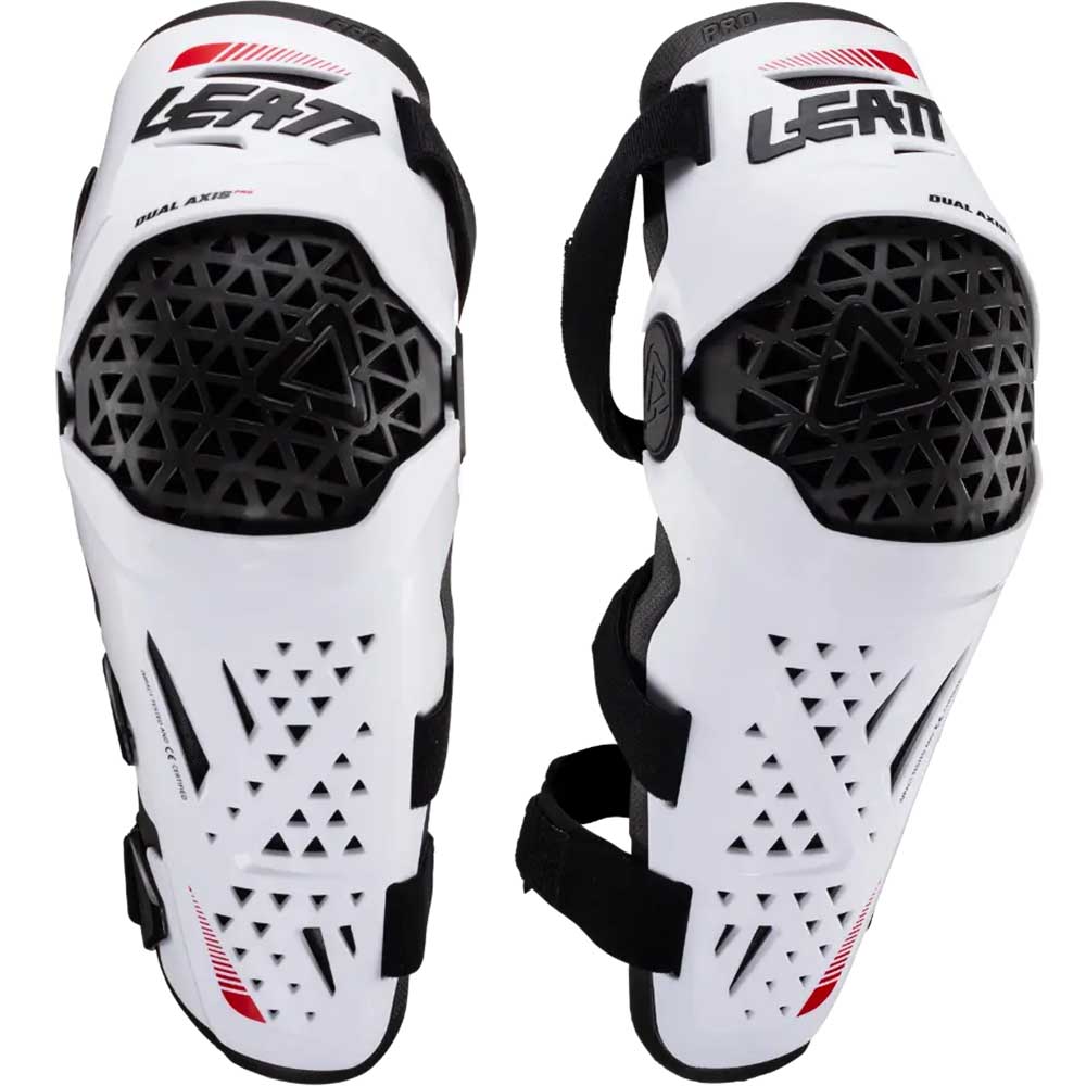 Leatt Knee & Shin Guard Dual Axis Pro White (2025) защита колен