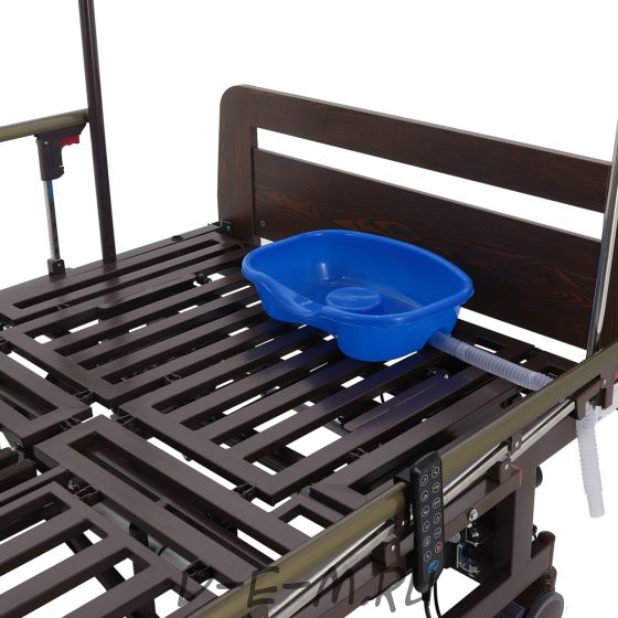 Кровать электрическая Med-Mos DB-11А (ЛДСП венге) ширина ложемента 120 см