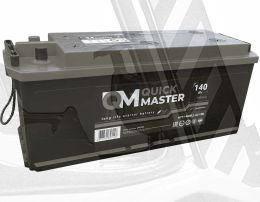 -АКБ QUICK MASTER 6СТ-140, 900A, 514х175х210 (прямая полярность), шт.