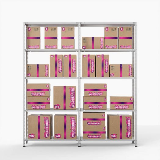 Система хранения   (1+1) ТС Лайт, 2200х1000х400 мм, 5 полок