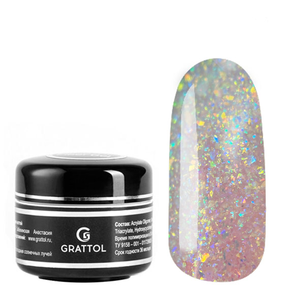 ( 50 мл ) Гель камуфлирующий Grattol Camouflage Gel Farfor 14