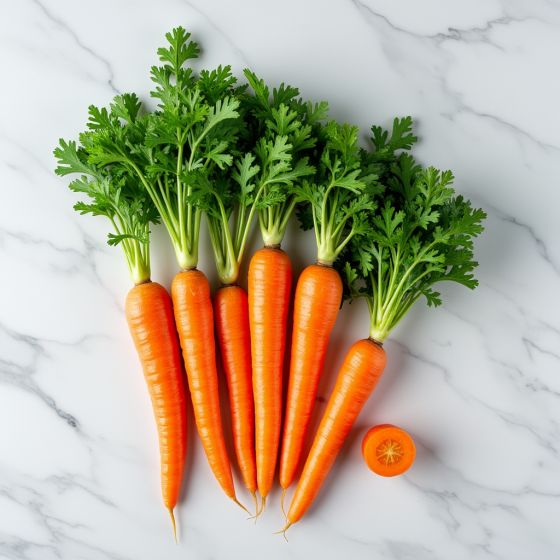 ..Морковь с ботвой 500 гр