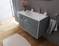 Напольная тумба с раковиной Эстет Barcelona 90 ФР-00003593 схема 4