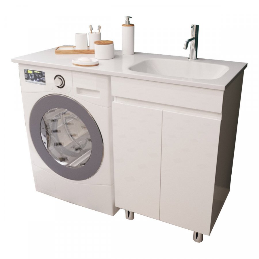 Напольная тумба с раковиной Эстет Barcelona Luxe 120 ФР-00007065 ФОТО