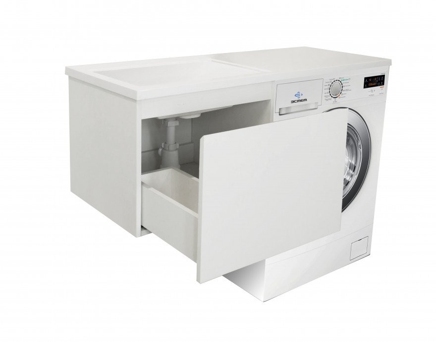 Подвесная тумба с раковиной Эстет Dallas Luxe 100 ФР-00002321 ФОТО