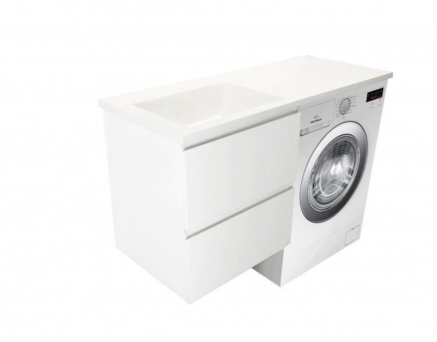 Подвесная тумба с раковиной Эстет Dallas Luxe 120 ФР-00001928 ФОТО