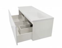 Подвесная тумба с раковиной Эстет Dallas Luxe 130 ФР-00002274 схема 6