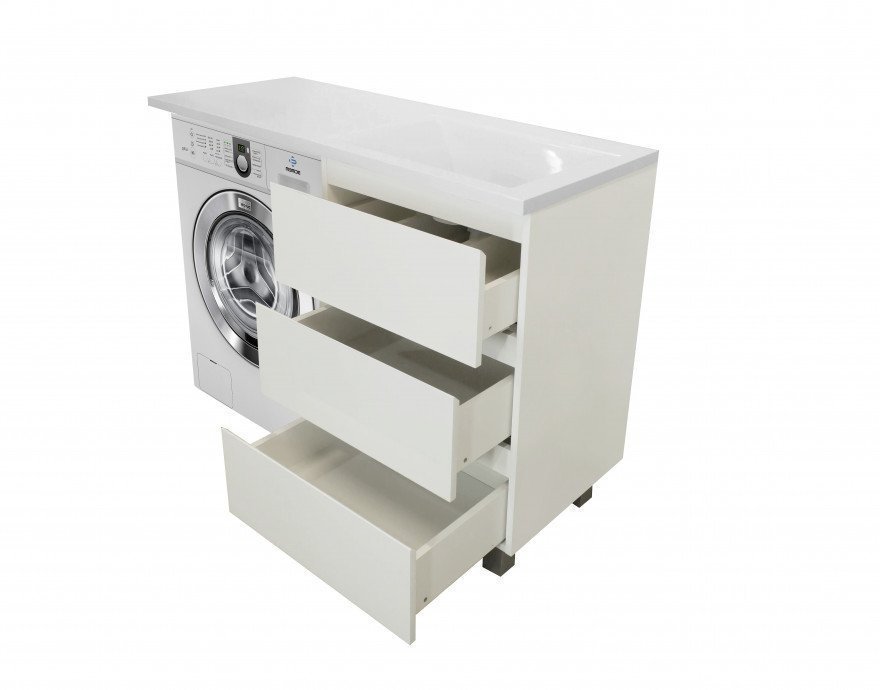 Напольная тумба с раковиной Эстет Dallas Luxe 140 ФР-00002922 ФОТО