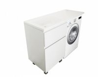 Напольная тумба с раковиной Эстет Dallas Luxe 150 ФР-00009681 схема 3