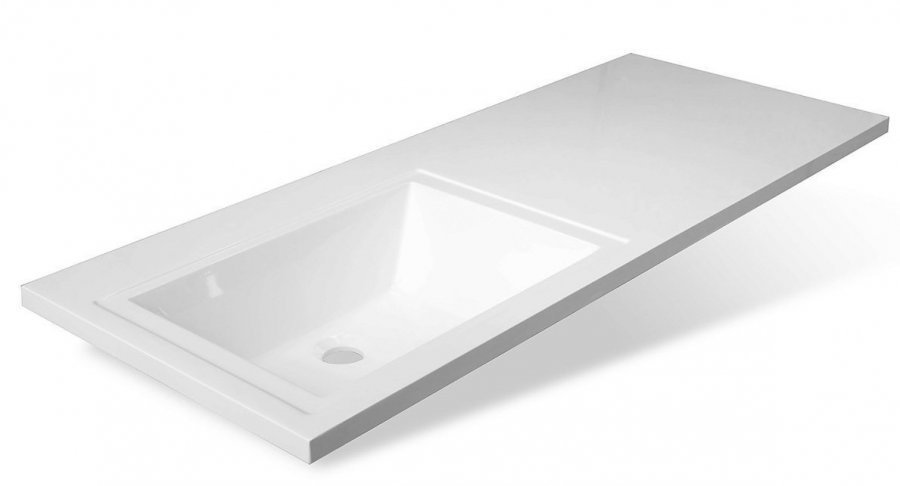 Подвесная тумба с раковиной Эстет Dallas Luxe 150 ФР-00009685 ФОТО