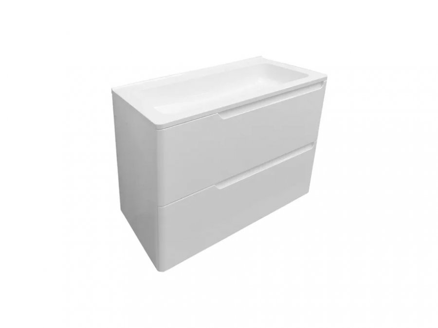 Подвесная тумба с раковиной Эстет Kare Luxe 70 ФР-00007080 ФОТО