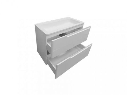 Подвесная тумба с раковиной Эстет Kare Luxe 70 ФР-00007080 схема 6 Подвесная тумба с раковиной Эстет Kare Luxe 70 ФР-00007080 схема 6