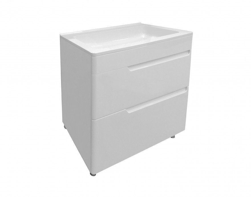 Напольная тумба с раковиной Эстет Kare Luxe 80 ФР-00005719 ФОТО