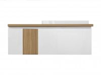 Подвесная тумба под умывальник Malibu 1400х500 ФР-00007122 схема 1