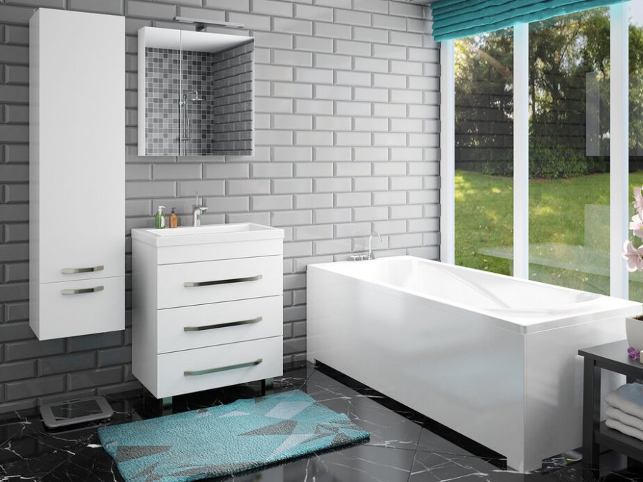 Зеркало-шкаф Эстет Monaco 60 ФР-00002153 ФОТО