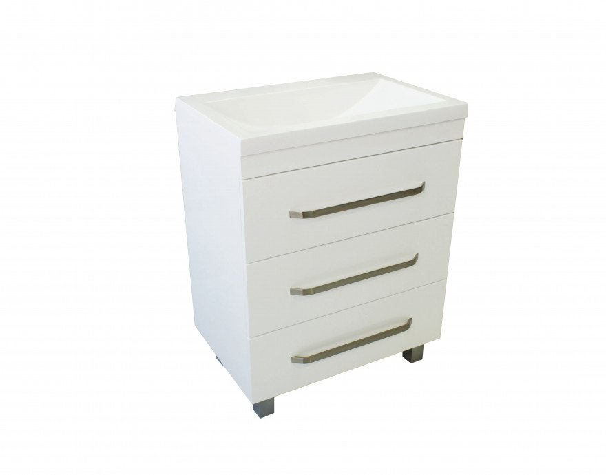 Напольная тумба с раковиной Эстет Monaco 60 ФР-00002264 ФОТО