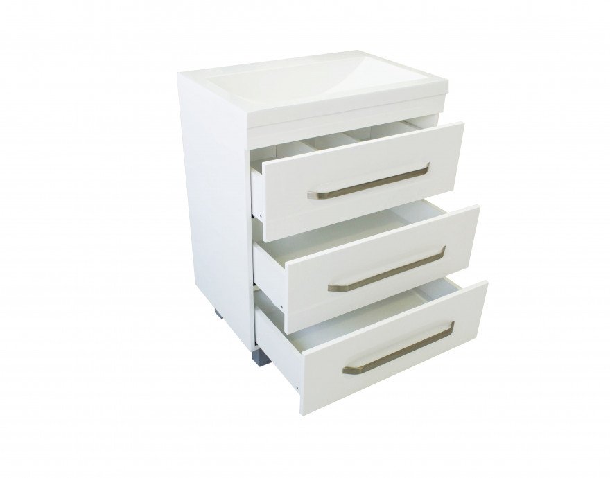 Напольная тумба с раковиной Эстет Monaco 60 ФР-00002264 ФОТО