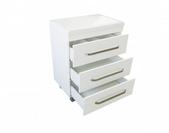 Напольная тумба с раковиной Эстет Monaco 60 ФР-00002264 схема 3