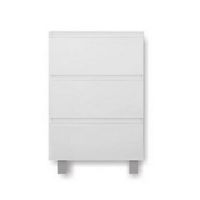 Тумба с раковиной Эстет Рава 70 см 1070-1420x505 мм Рава 107 3 ящ бр(70) схема 1