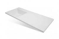 Раковина из литьевого мрамора Эстет Dallas 110 ФР-00001741 схема 2