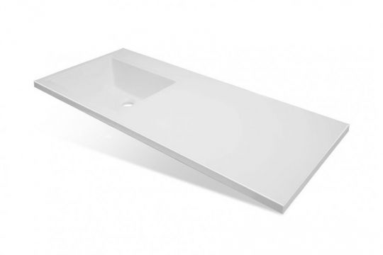 Раковина из литьевого мрамора Эстет Dallas 110 ФР-00001741 схема 2