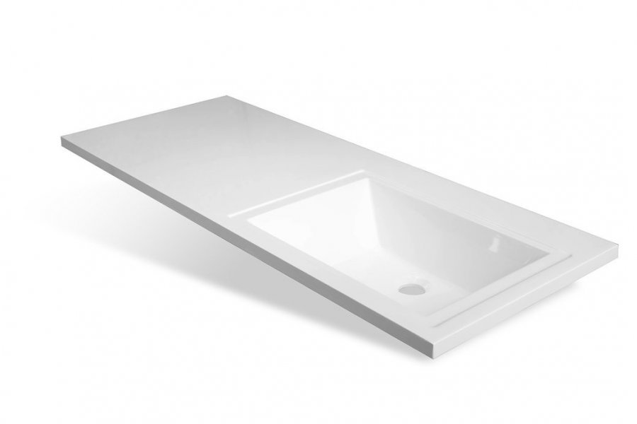 Раковина из литьевого мрамора Эстет Dallas 120 ФР-00001490 ФОТО