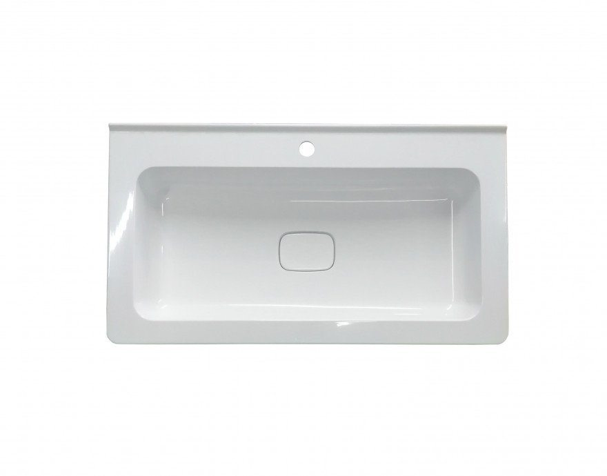 Раковина из литьевого мрамора Эстет Kare Luxe 80 ФР-00005713 ФОТО